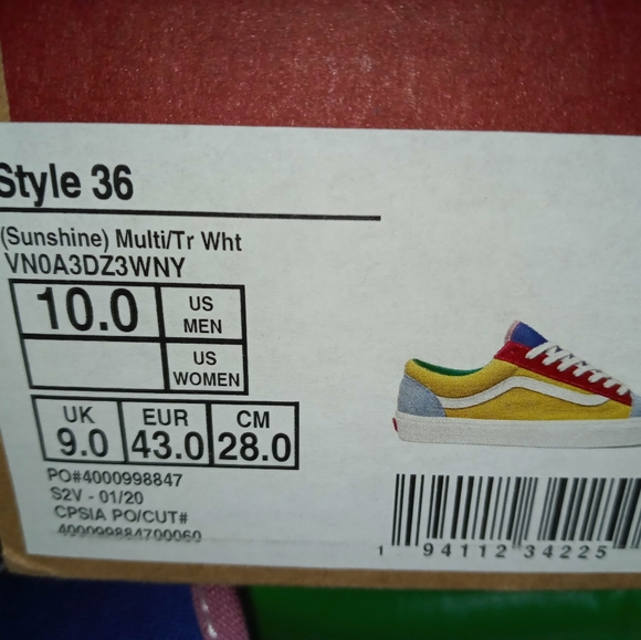 Vans Style 36 sz 10.0 Mens - Picture 12 of 12